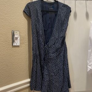 blue floral brandy melville dress